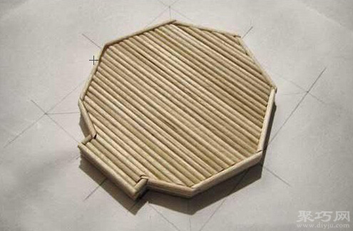 一次性筷子DIY凉亭模型