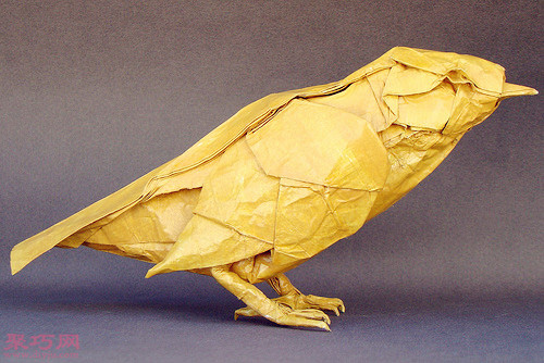 3D立体折纸鸟
