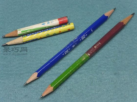 鉛筆短了怎樣再次利用？教你如何改造短鉛筆