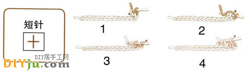 鉤針編織花樣及編織符號詳解