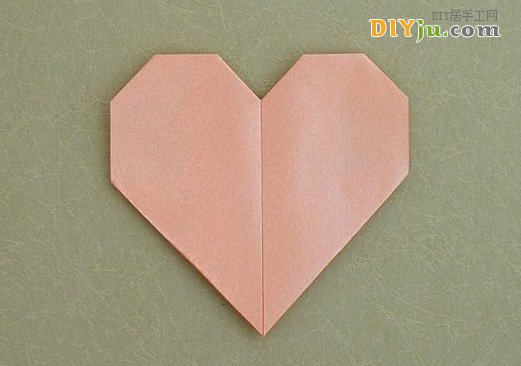 简单的心型折纸方法快一起来折纸心