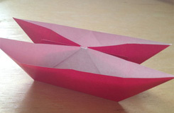 怎么折紙雙船 雙體船折法步驟圖解