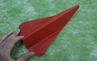 折紙戰斗機中最簡單的一種紙飛機折法