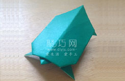 用纸怎么折叠立体纸乌龟图解教程