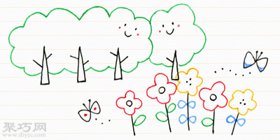 10天學會畫畫 第8天:植物、花朵的畫法