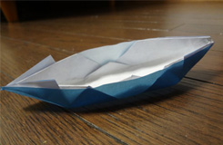 簡易折紙船圖解教程 教你如何折紙船