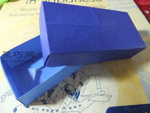 长方形盒子的折法 如何DIY折纸长方形收纳盒子
