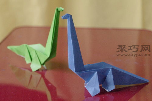 恐龙折纸