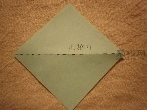 日本鲤鱼旗折纸图解1