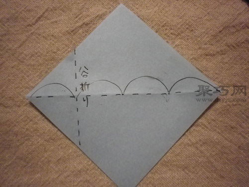 日本鲤鱼旗折纸图解2