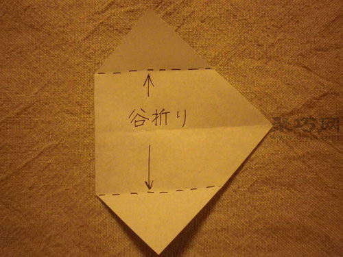日本鲤鱼旗折纸图解4