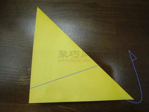 最简单折纸狐狸6
