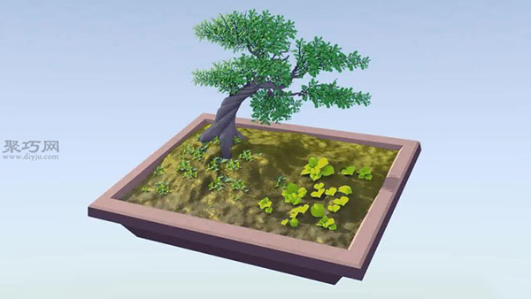 如何制作小型盆景 自制微型盆栽方法