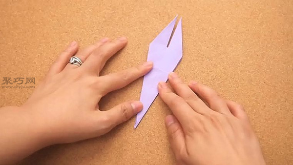 手工折纸千纸鹤的折法图解 教你如何折叠立体千纸鹤
