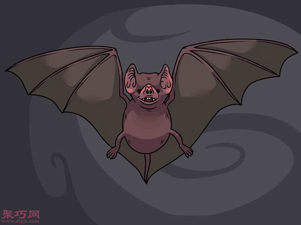 蝙蝠怎么画更逼真 蝙蝠简笔画的画法