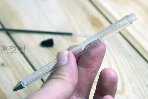用笔壳如何做烟斗教程 空笔壳手工制作方法 2