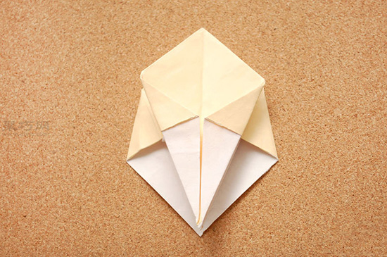 星星盒子折法图解 四角小礼品盒如何折叠 10