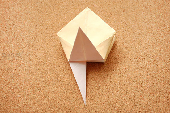 星星盒子折法图解 四角小礼品盒如何折叠 14