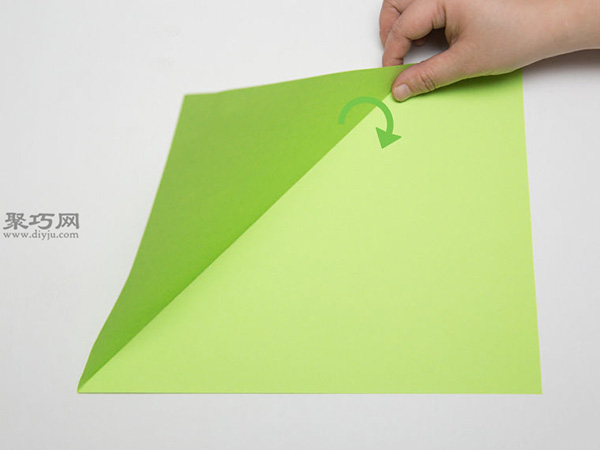 最简单折纸刀子的方法 5步学会如何折水果刀 2