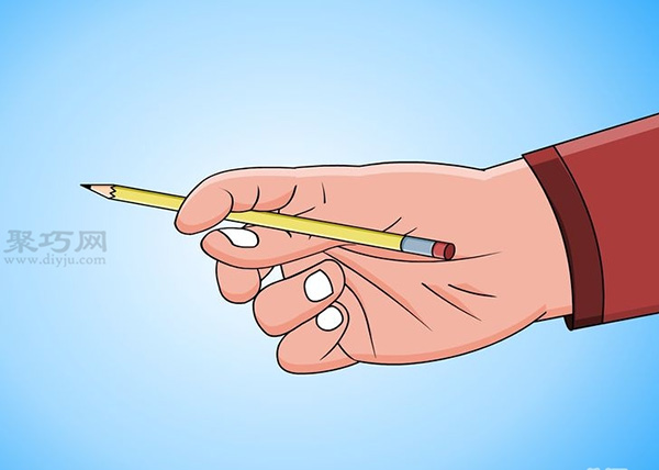 简单的转笔教程 教你怎么在大拇指上连续转笔