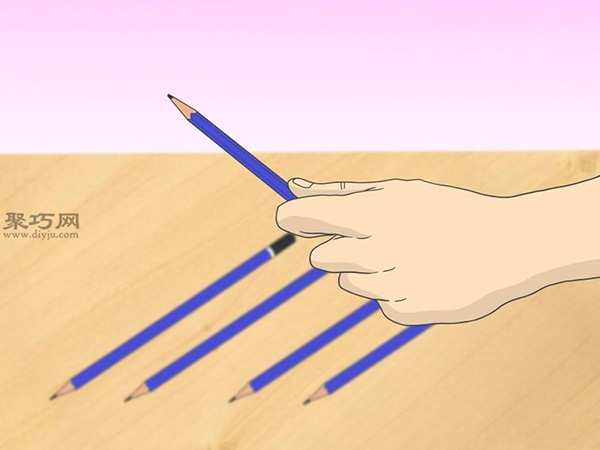 怎样画出一幅好画 铅笔素描猫的画法步骤 2