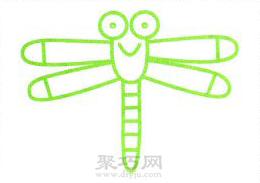 蜻蜓怎么画漂亮又简单？看这篇画蜻蜓的简笔画画法