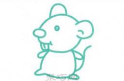 想不想知道最简单的老鼠怎么画呀? 这个教程画的简单又漂亮