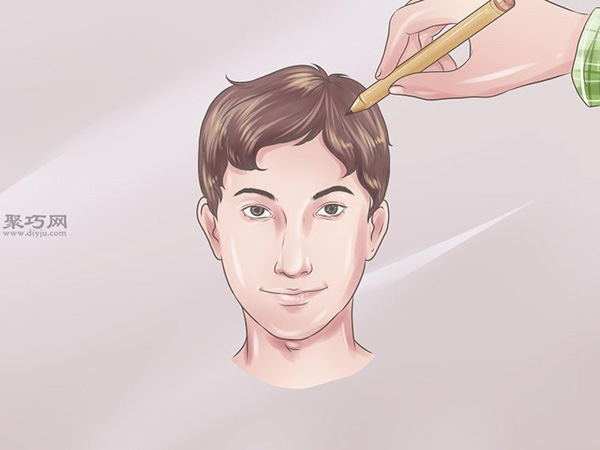 男性脸画法步骤 一起学如何画脸
