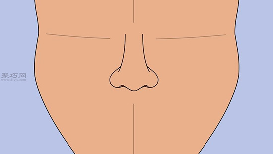 写实的鼻子画法步骤 教你画一个鼻子画法