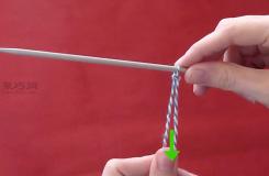 编织怎样打滑结 编织教程图解