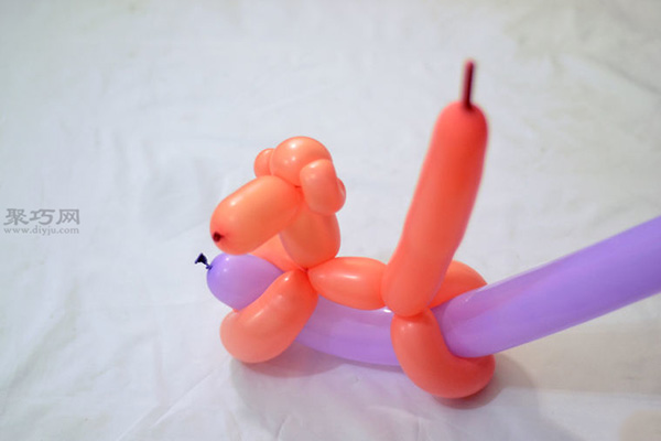 手工DIY气球猴子教程 教你如何做动物气球