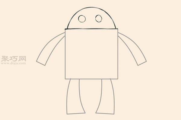 简单的机器人的画法 3