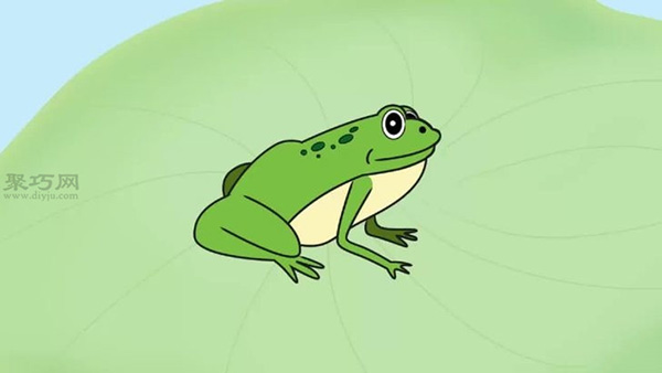画青蛙的画法步骤 教你画青蛙画法