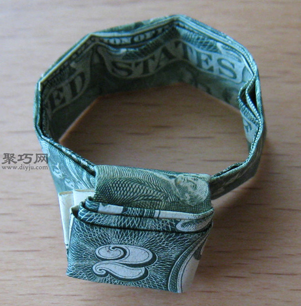 怎样用美元折纸 用钱折纸图解教程
