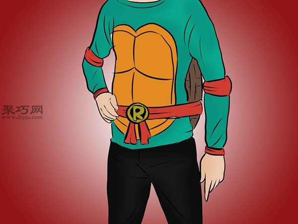 制作忍者龟服装教程 怎么制作忍者龟服装