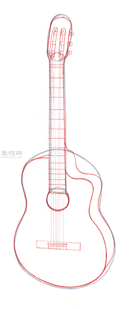 古典吉他画法教程 5