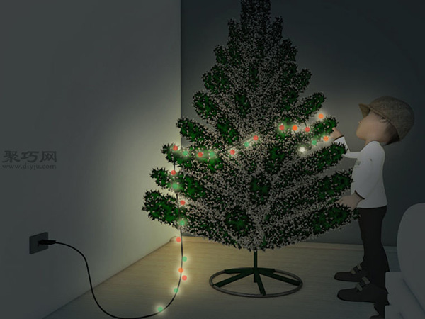 装饰圣诞树教程图解 2