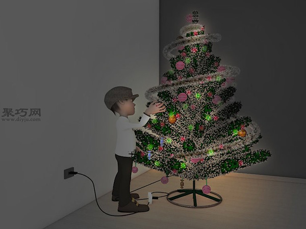 装饰圣诞树教程图解 10