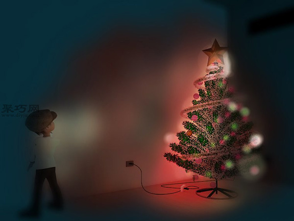 装饰圣诞树教程图解 12
