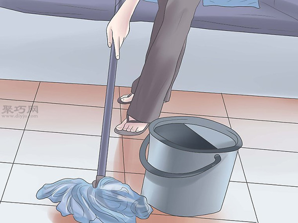 减少屋内灰尘方法 3