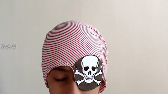 手工DIY海盗头巾怎么 一起学如何DIY海盗帽