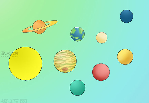 用金属丝和泡沫做太阳系模型方法 6