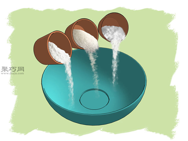 面粉、糖和小苏打做老鼠药教程图解 7