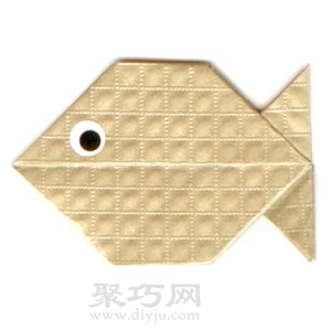 折纸金鱼折纸方法