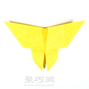 折纸蝴蝶简单折法图解教程