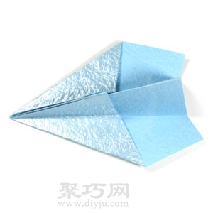 折纸飞机的步骤加简单描述