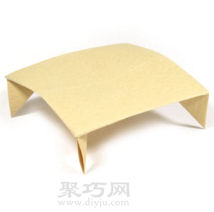 手工折纸小桌子步骤图解