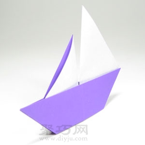 怎样折纸帆船好看又简单？双帆小帆船折纸图解教程