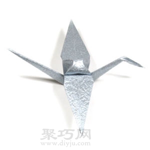 高级千纸鹤的折法 一步步学会折叠千纸鹤