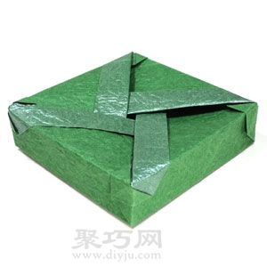 折纸小盒子带盖子图片